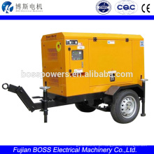 Geradores portáteis chineses YANGDONG16kw gerador diesel silencioso